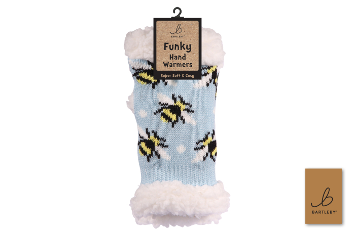 Sherpa Wrist Warmer - Bees