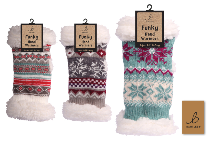 Sherpa Wrist Warmer - 3 Assorted