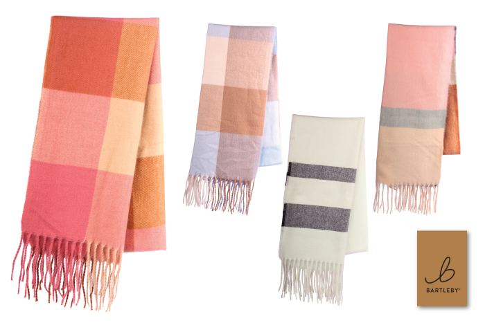 Ladies Scarf, Patterned - Deluxe