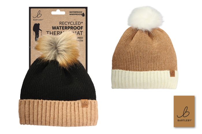 Ladies Waterproof Contrast Hat