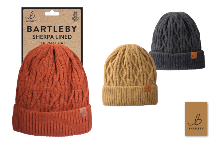 Ladies Criss Cross Hat, Knitted
