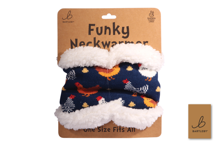 Sherpa Snood - Colourful Chickens