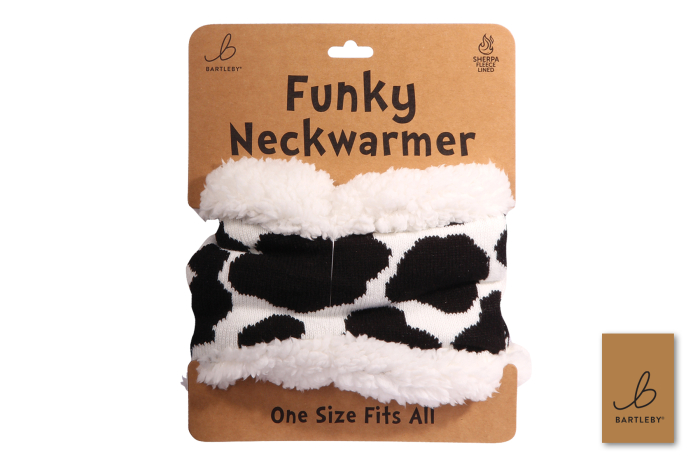 Sherpa Snood - Cow Patch