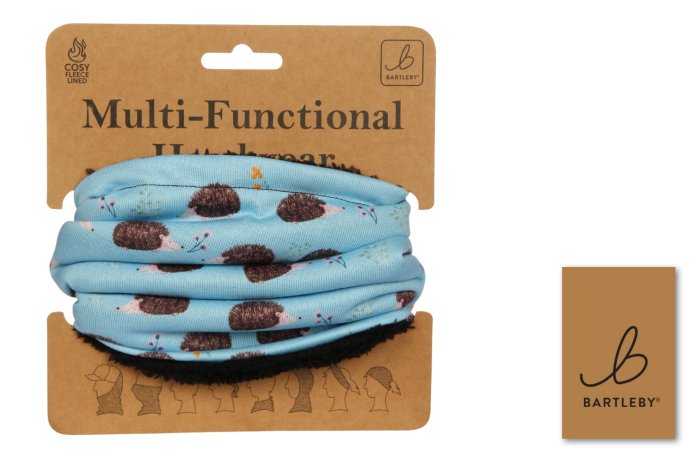 Funky Neck Warmer, Hedgehogs