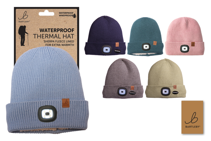 Waterproof Hat with Light