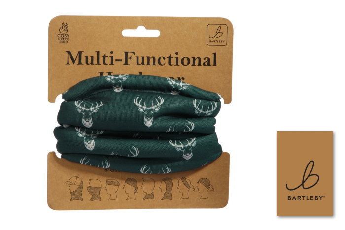 Funky Neck Warmer, Stag Head