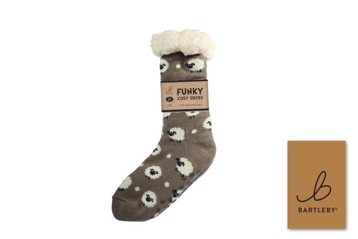 Mens Sherpa Socks - Sheep