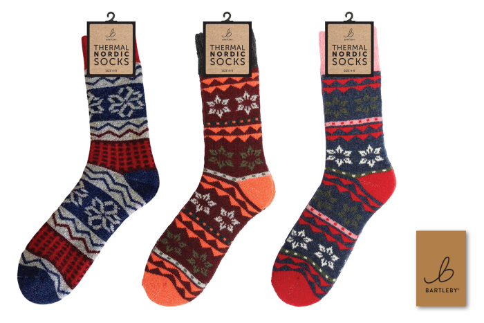 Mens Nordic Socks, Wool