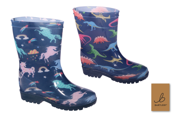 Childs Wellies, Size 10-2 - Asstd Prints