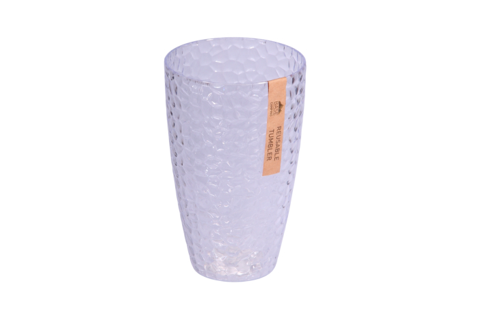 Picnic Tumbler, Clear - Reusable