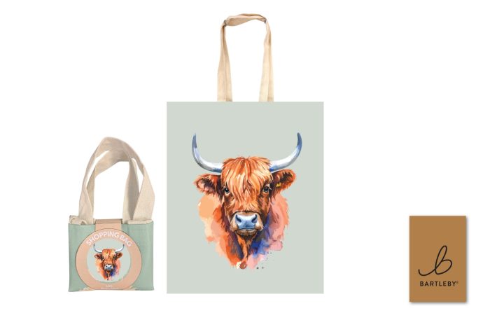 Shopper Bag - Heritage Highland Cow