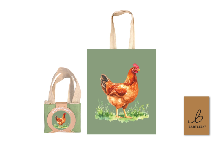 Shopper Bag - Farm Chicken