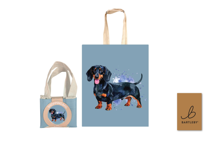 Shopper Bag - Dashing Dachshund