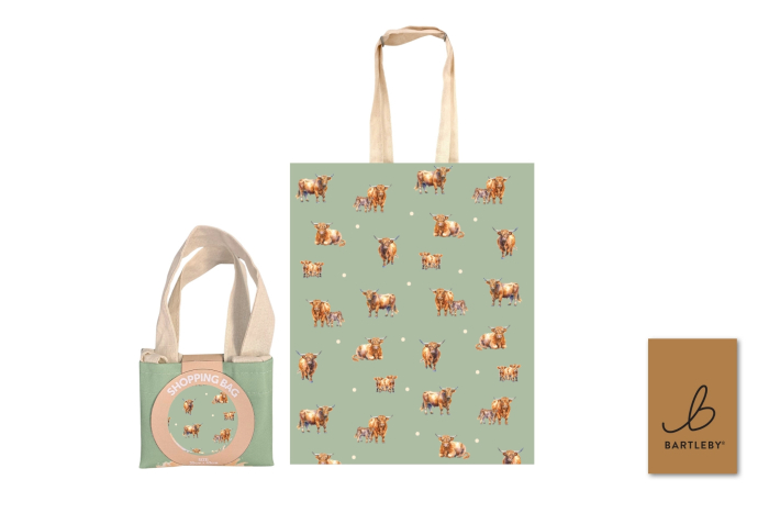 Shopper Bag - Highland Cows