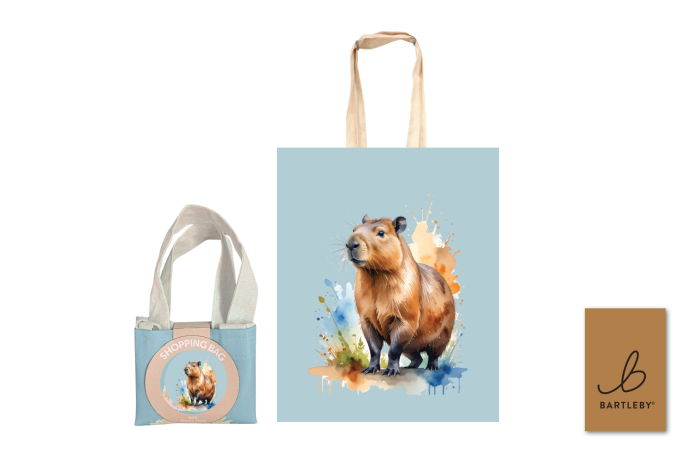 Shopper Bag - Curious Capybara