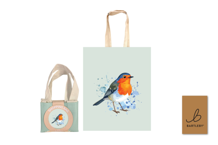 Shopper Bag - Garden Robin