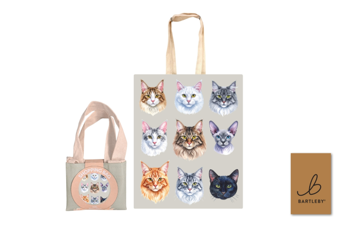 Shopper Bag - Cute Cat Heads