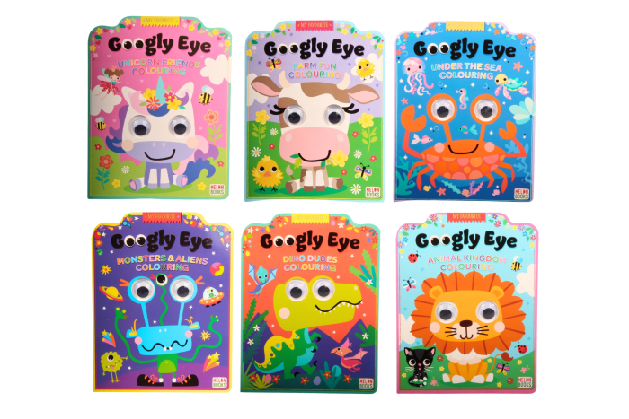 Colouring Book, With Googly Eyes