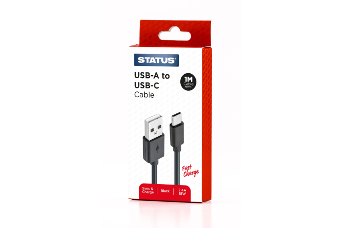 Charging Cable, Fast - USB-A To USB-C