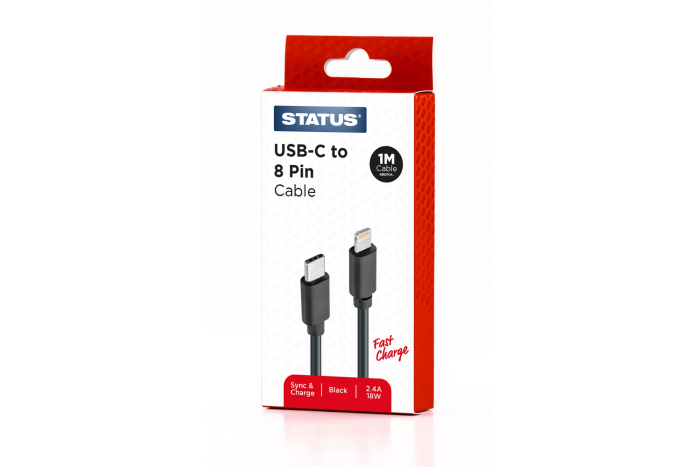 Charging Cable, Fast - USB-C To 8 Pin