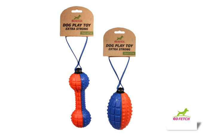 Dog Dumbbell/ Rugby Ball Toy