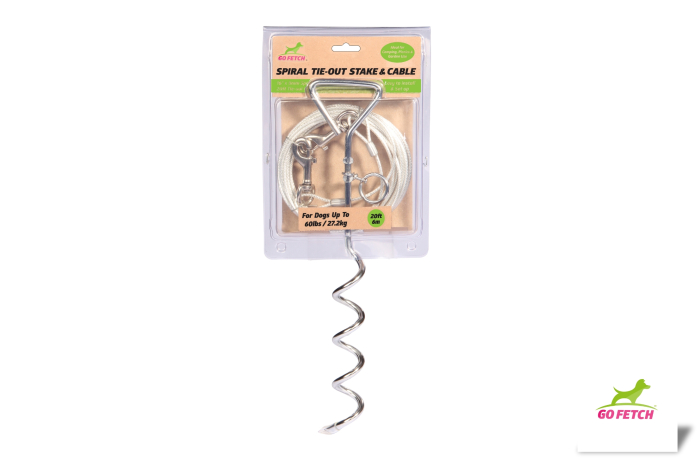 Deluxe Dog Stake & Cable