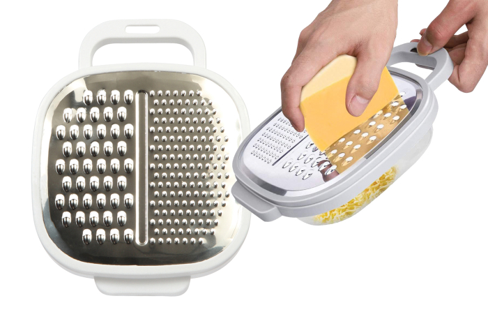 Grater & Box, Shrink Wrapped