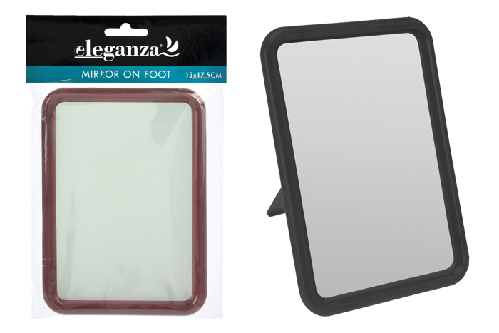 Flat Camping Mirror, Polybag