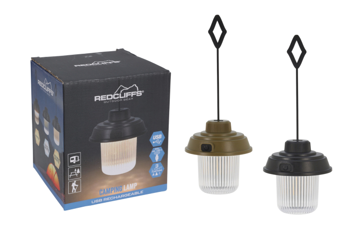 Camping Lamp, USB Rechargeable
