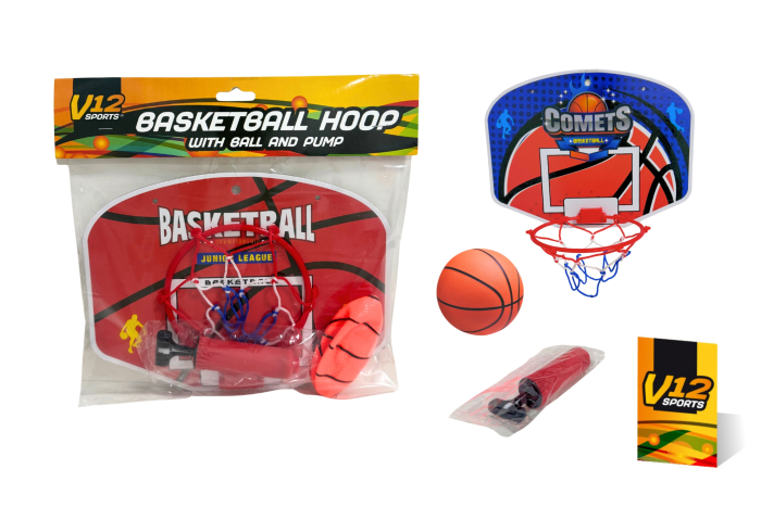 Mini Basketball Game, With Hoop & Pump