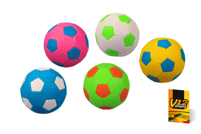 *FLAT* Mini Grip Tech Football, Size 2