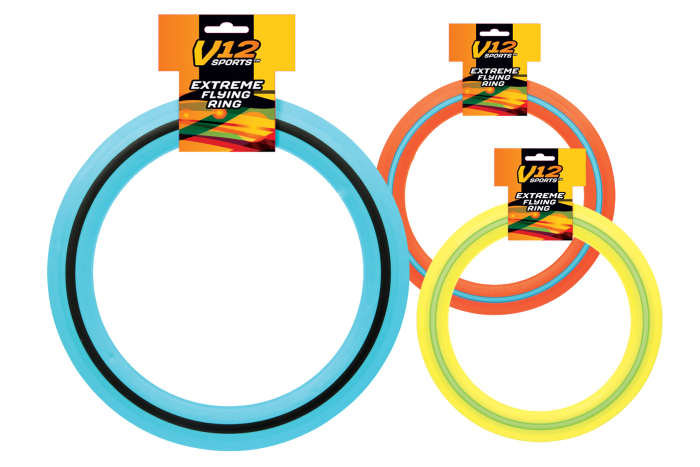 V12 Large Rubber Flying Ring