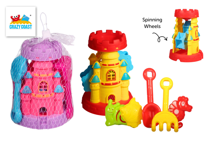 Fairy Castle Sand Wheel Play Set