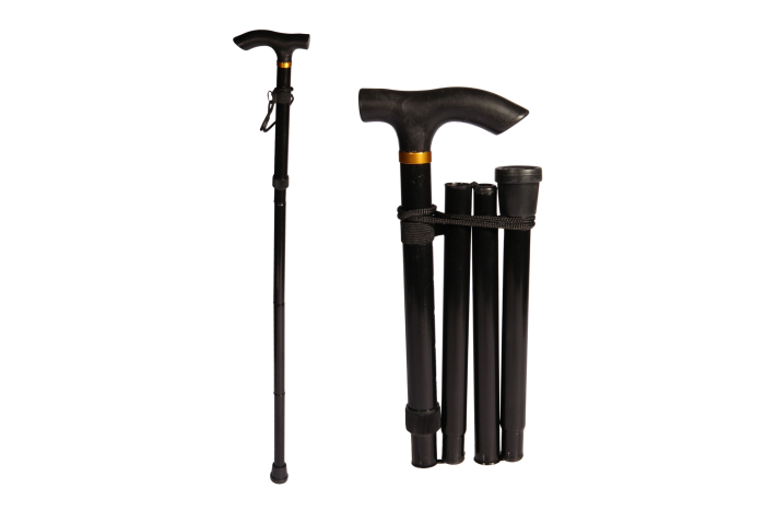 Folding Walking Stick, Aluminium
