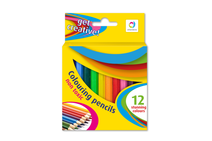 Colouring Pencils, 12 Short