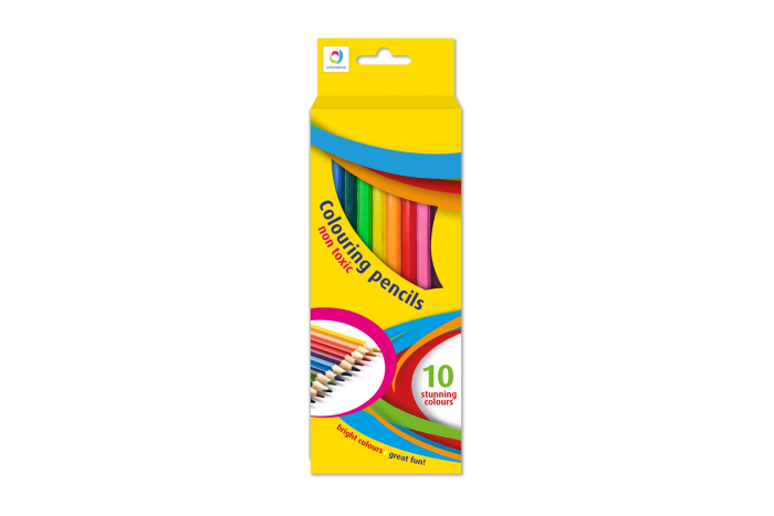 Colouring Pencils, 10 Long
