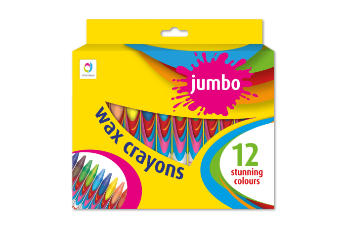 Jumbo Crayons, 12 Pack