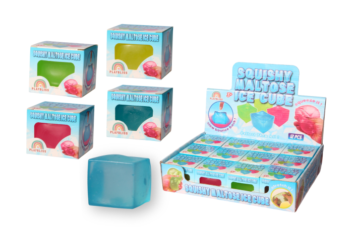 Squeeze Cube, Boxed - In Display