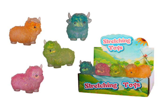 Squeeze Sugar Gel Highland Cow, In Display