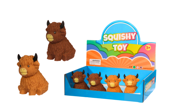 Squishy Highland Cow, In Display