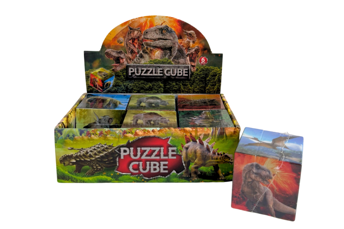 Dinosaur Puzzle Cube, In Display