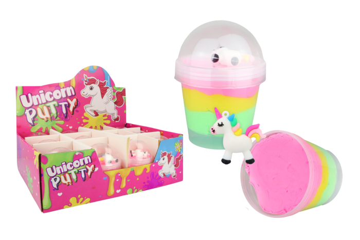 Bouncing Unicorn Putty, In Display