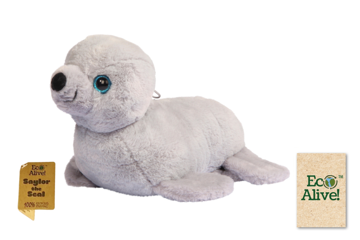 Large Soft Grey Seal - Eco Alive™