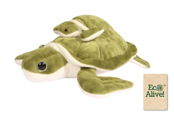 Soft Turtle With Baby -  Eco Alive™