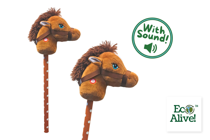 Soft Hobby Horse - With Sounds