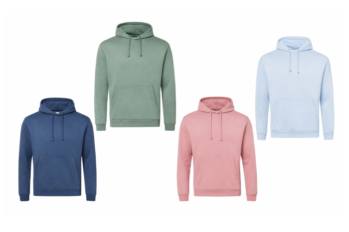 Deluxe Hoodies, Assorted Summer Colours