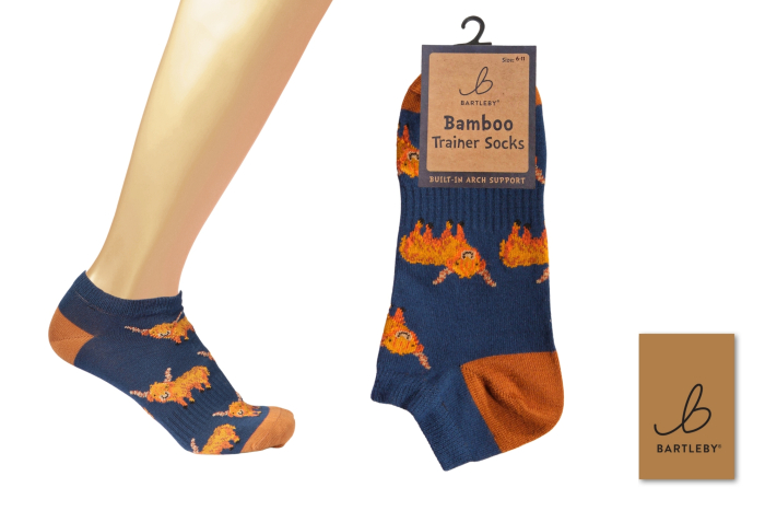Mens Bamboo Trainer Socks - Hardy Highlander