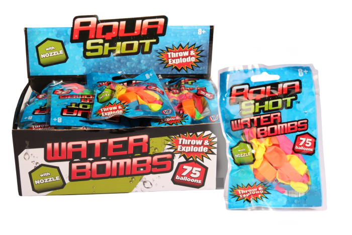 Water Bombs & Nozzle, In Display