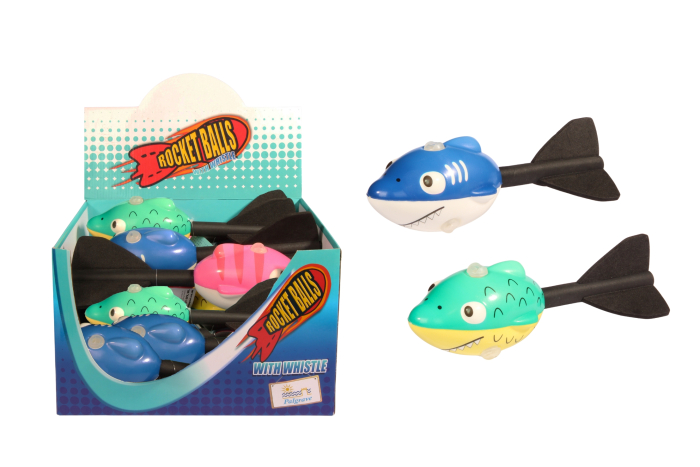 Shark Whistling Rocket, In Display