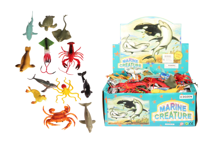 Vinyl Ocean Animals, Assorted